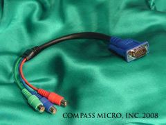 adapter cable, VGA to component for Epson EX51